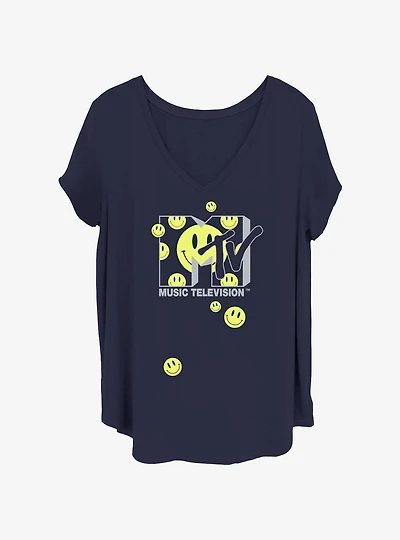 MTV All Smiles Womens T-Shirt Plus