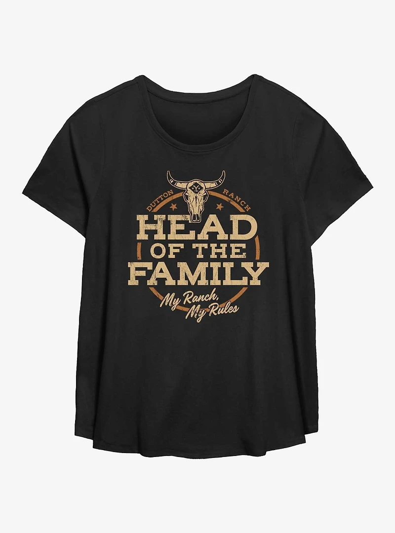 Yellowstone Family Man Womens T-Shirt Plus