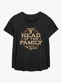 Yellowstone Family Man Womens T-Shirt Plus