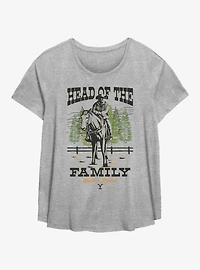 Yellowstone High Horse Womens T-Shirt Plus