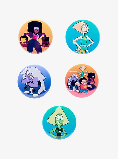 Steven Universe Circular Blind Box Button Set