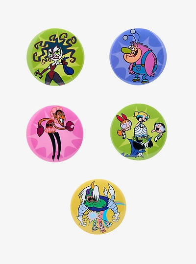 The Powerpuff Girls Circular Blind Box Button Set