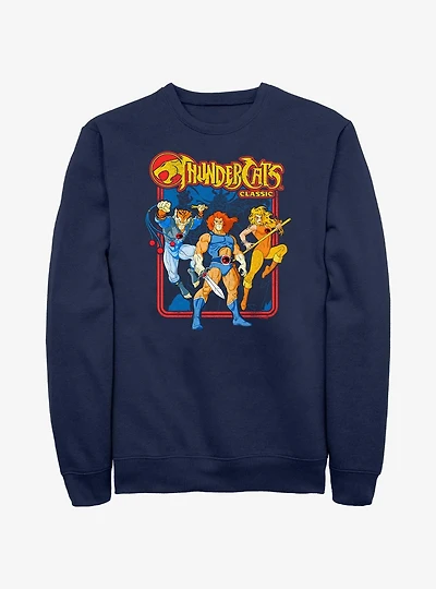 Thundercats Retro Framed Group Sweatshirt