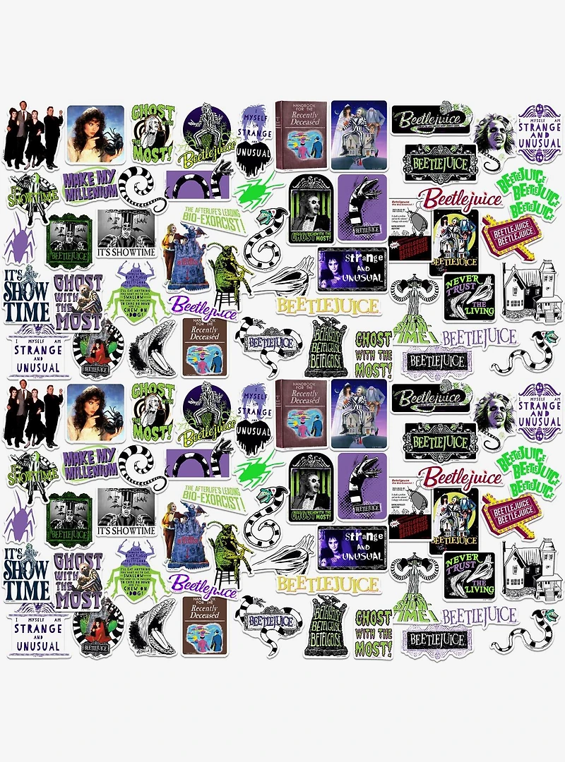 Beetlejuice Sticker Pack