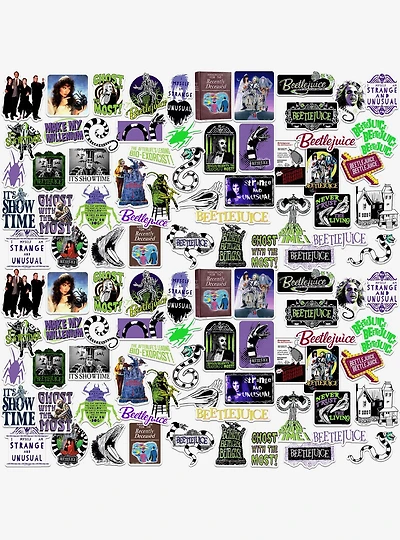 Beetlejuice Sticker Pack