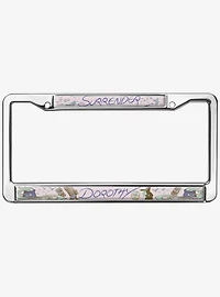 The Wizard of Oz Surrender Dorothy Metal License Plate Frame
