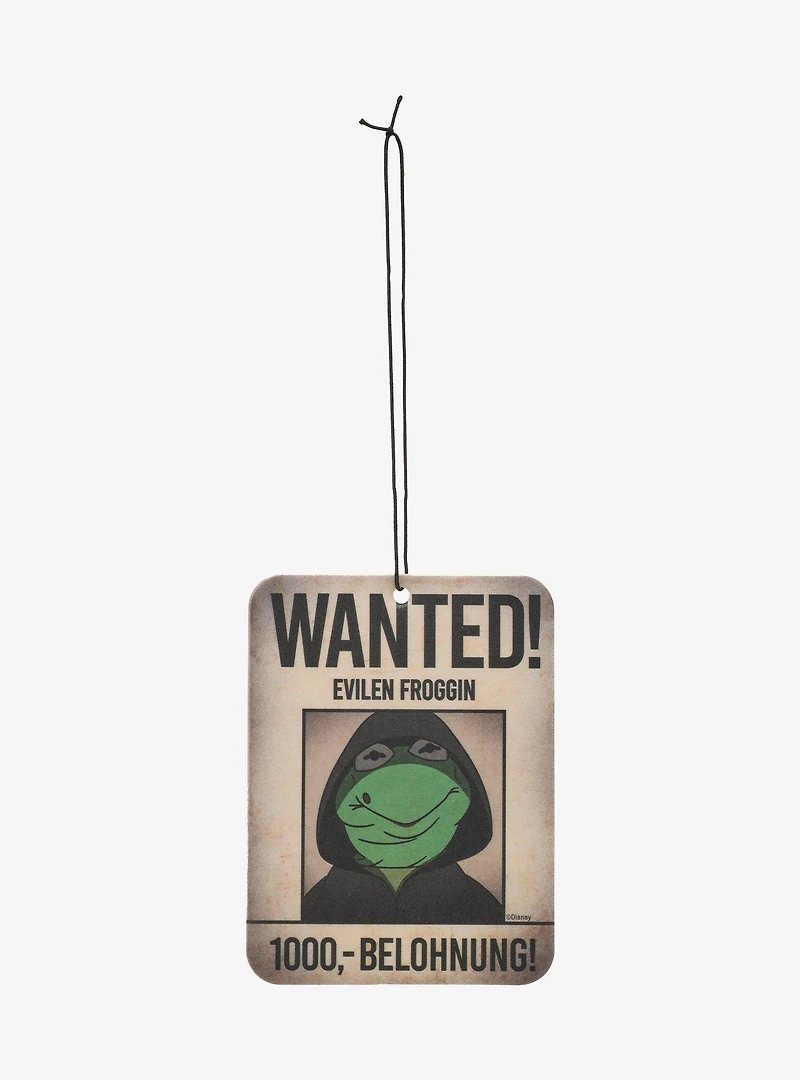 Disney The Muppets Kermit Evil Froggin Vanilla Scented Air Freshener