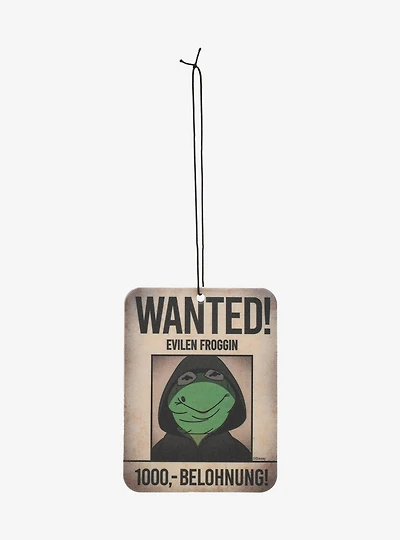 Disney The Muppets Kermit Evil Froggin Vanilla Scented Air Freshener