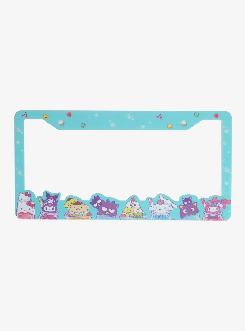 Sanrio Hello Kitty and Friends Ice Cream License Plate Frame - BoxLunch Exclusive