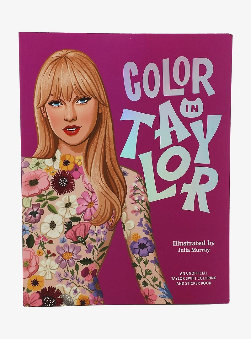 Taylor Swift Color in Taylor Coloring Book