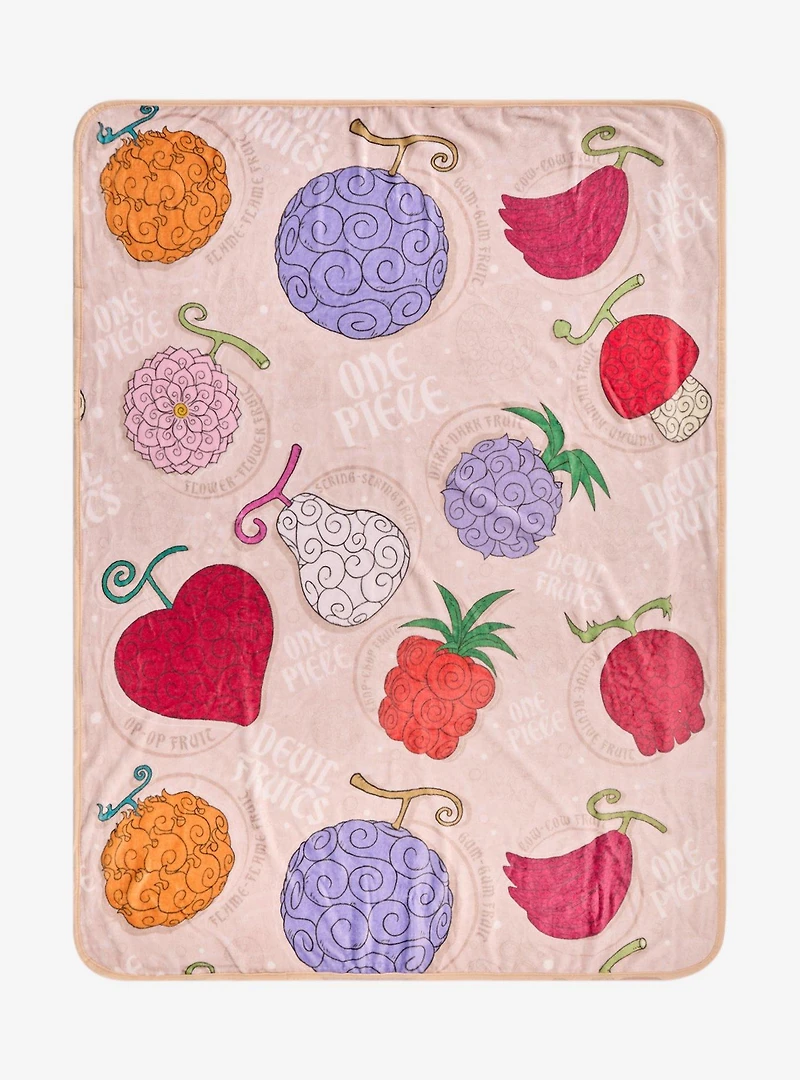 One Piece Devil Fruit Throw — BoxLunch Exclusive