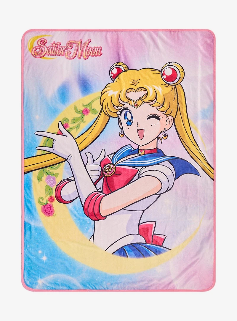 Sailor Moon Winking Throw — BoxLunch Exclusive