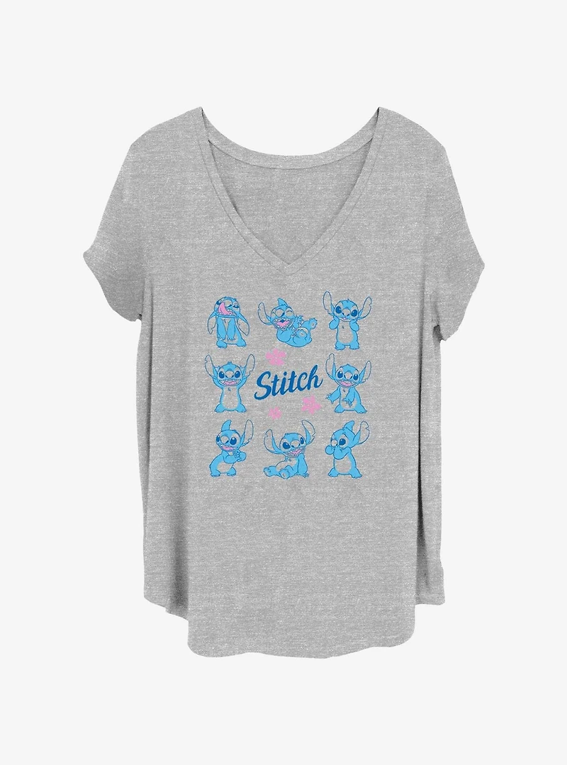 Disney Lilo & Stitch Eight Stiches Womens T-Shirt Plus