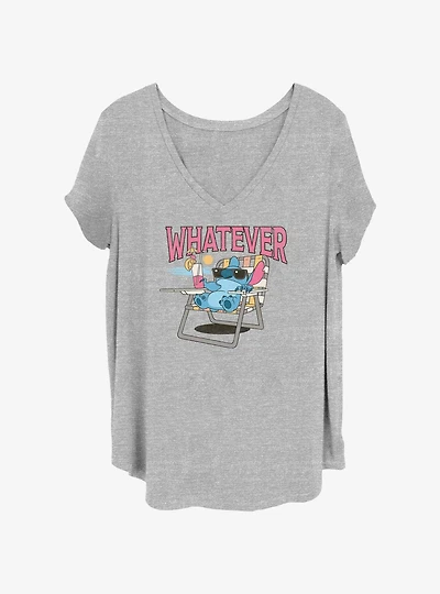 Disney Lilo & Stitch Whatever Womens T-Shirt Plus