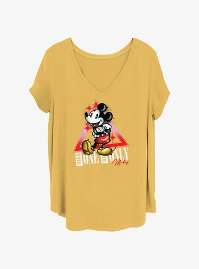 Disney Mickey Mouse The One And Only Womens T-Shirt Plus