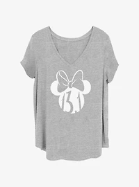 Disney Minnie Mouse 13.1 Ears Womens T-Shirt Plus