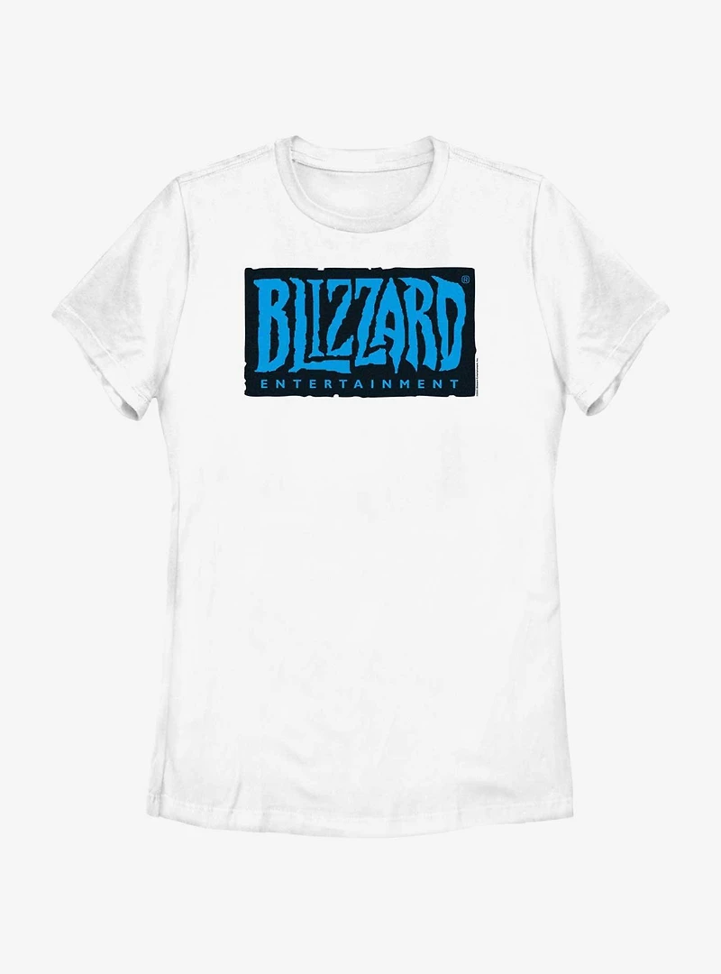 World of Warcraft Blizzard Logo Womens T-Shirt