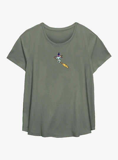Disney Lilo & Stitch Witchy Scrump Womens T-Shirt Plus