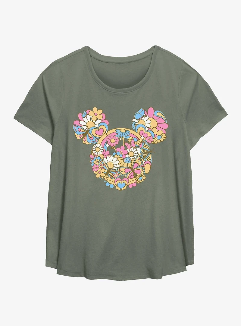 Disney Mickey Mouse Fairy Silo Womens T-Shirt Plus