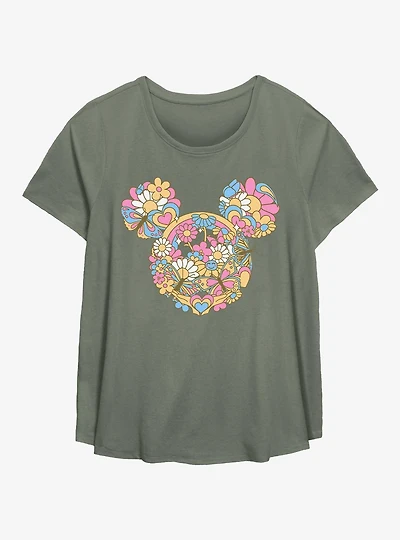 Disney Mickey Mouse Fairy Silo Womens T-Shirt Plus