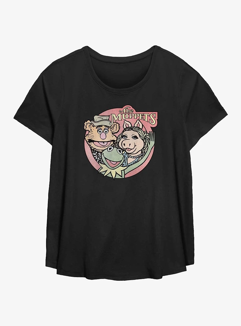 Disney The Muppets Hello Kermit Womens T-Shirt Plus