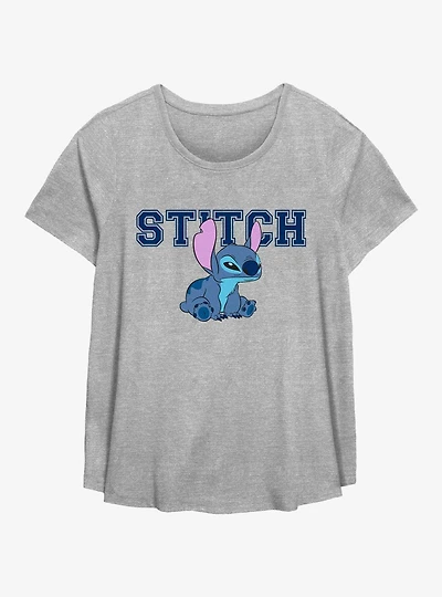 Disney Lilo & Stitch Sit Angry Womens T-Shirt Plus