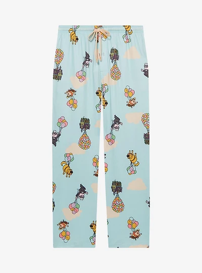 Disney Pixar Up Characters & Balloons Allover Print Sleep Pants - BoxLunch Exclusive
