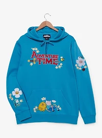 Adventure Time Floral Characters Hoodie - BoxLunch Exclusive