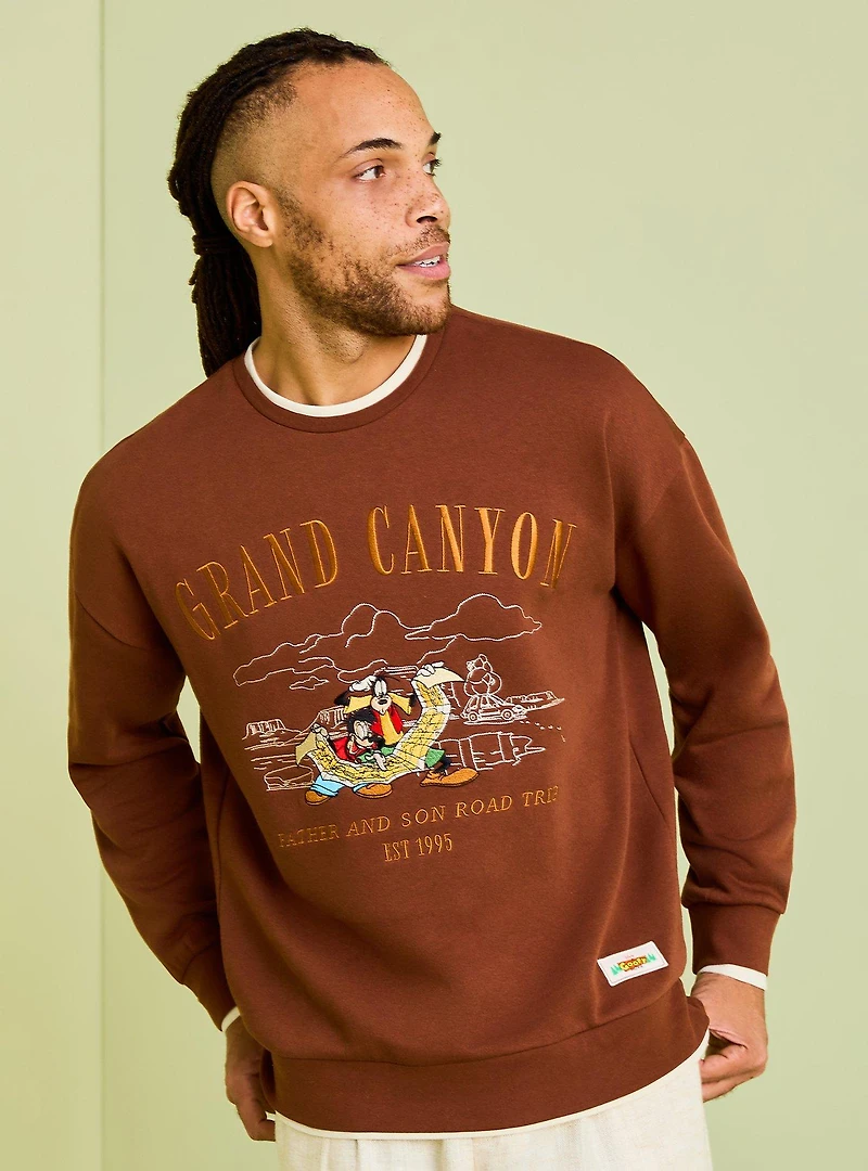 Disney A Goofy Movie Grand Canyon Crewneck — BoxLunch Exclusive