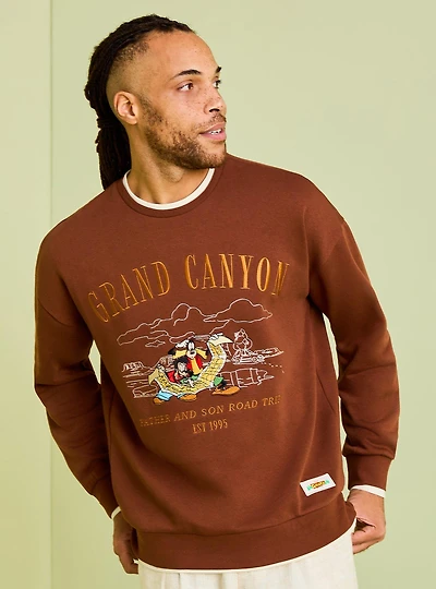 Disney A Goofy Movie Grand Canyon Crewneck — BoxLunch Exclusive