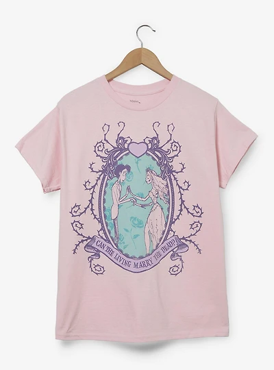 The Corpse Bride Emily & Victor Pastel Portrait Women's T-Shirt