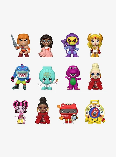 Funko Mystery Minis Retro Toys Mattel 80th Anniversary Blind Box Vinyl Figure