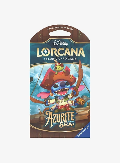 Disney Lorcana Trading Card Game Azurite Sea Booster Pack