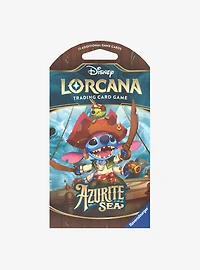 Disney Lorcana Trading Card Game Azurite Sea Booster Pack