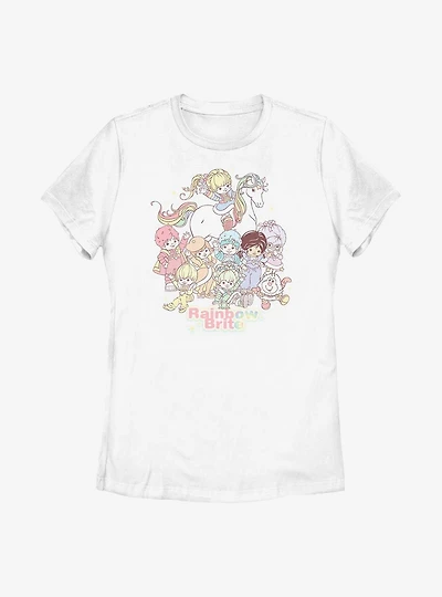 Rainbow Brite Pastel Party Womens T-Shirt