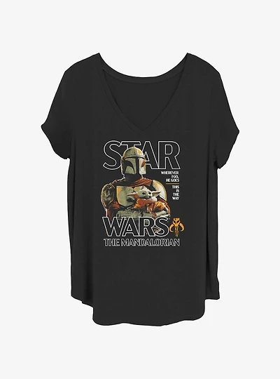 Star Wars The Mandalorian This Is Way Womens T-Shirt Plus