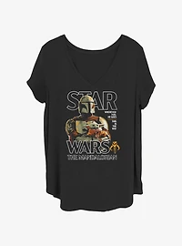 Star Wars The Mandalorian This Is Way Womens T-Shirt Plus