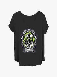 Beetlejuice Framed Womens T-Shirt Plus