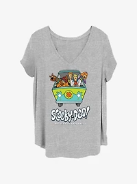 Scooby-Doo Mystery Incorporated Womens T-Shirt Plus