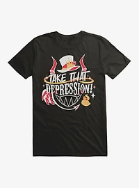 Hazbin Hotel Lucifer Take That Depression T-Shirt