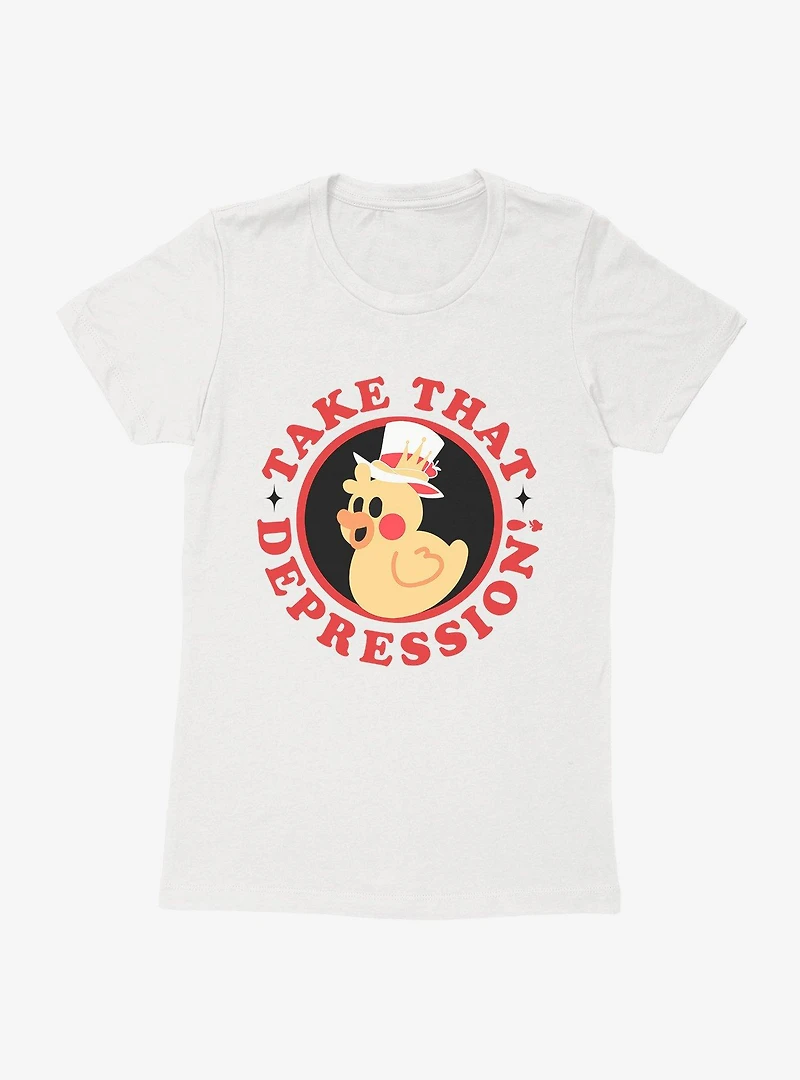 Hazbin Hotel Take That Depression Womens T-Shirt