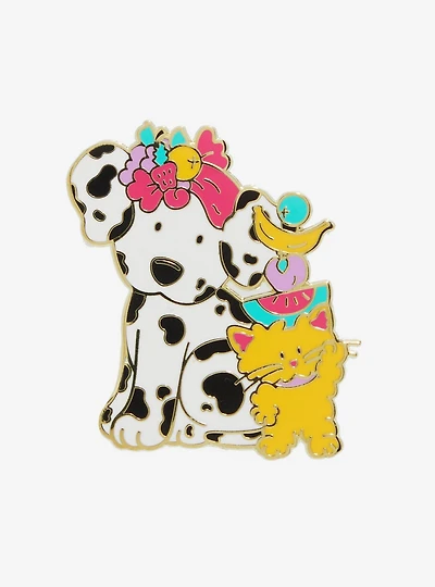 Sanrio Spottie Dottie & Sassy Fruit Enamel Pin