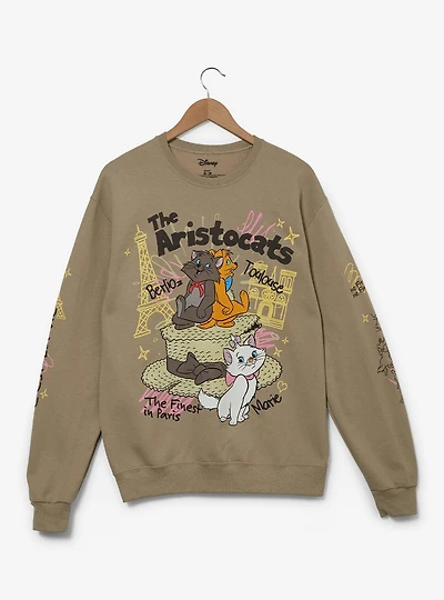 Disney The Aristocats Kittens Doodle Women's Crewneck
