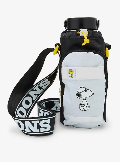 Peanuts Snoopy Joe Cool Water Bottle Holder Crossbody Bag - BoxLunch Exclusive