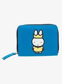 Miffy Crown Blue Zip Wallet — BoxLunch Exclusive