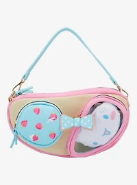 Sanrio Cinnamoroll Strawberries Multi-Pocket Convertible Crossbody Bag - BoxLunch Exclusive