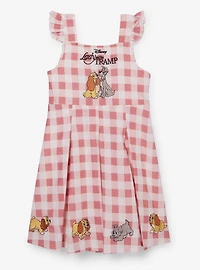 Disney Lady and the Tramp Gingham Pleated Toddler Dress — BoxLunch Exclusive