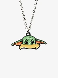 Star Wars The Mandalorian Grogu Sad Necklace