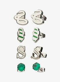Harry Potter Slytherin Stud Earring Set
