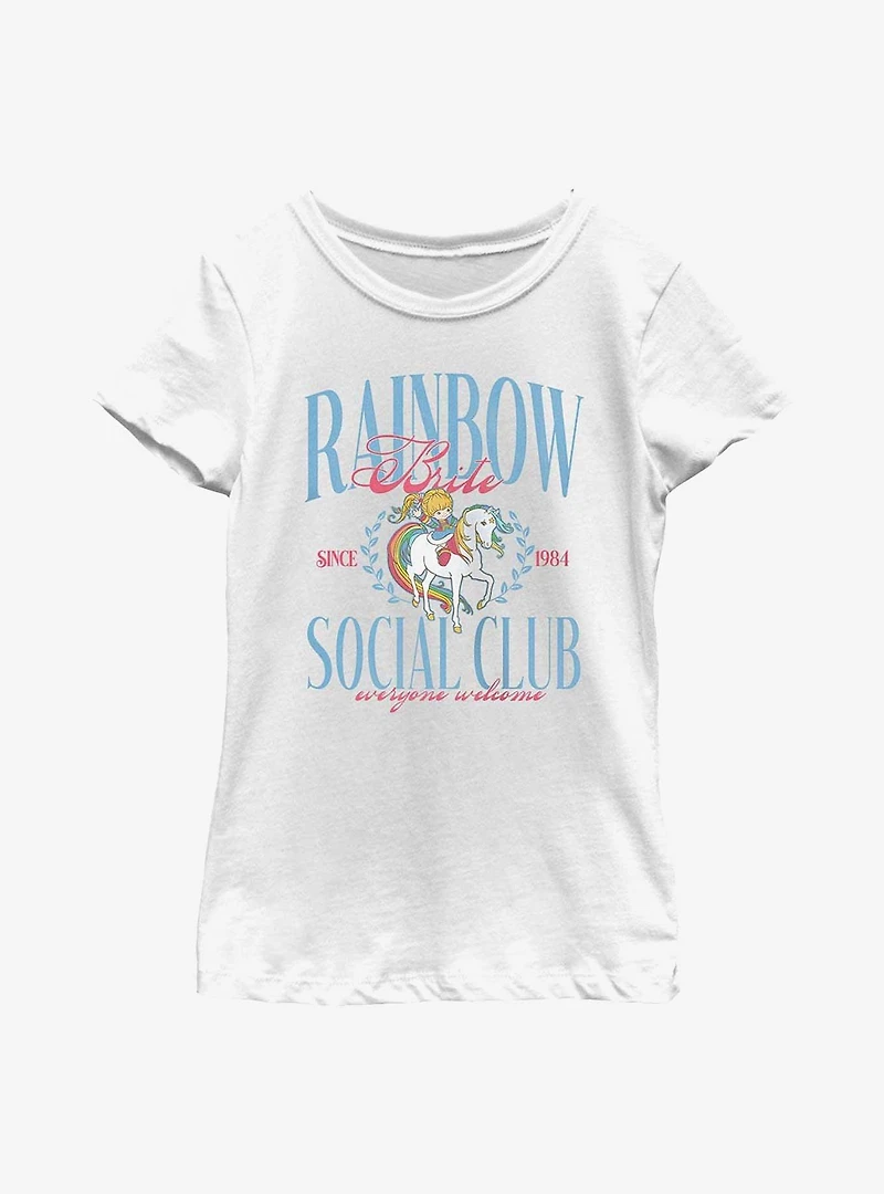 Rainbow Brite Social Club Youth Girls T-Shirt